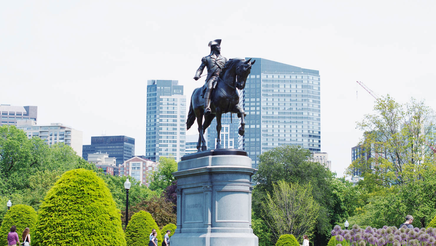 george washington statue boston public garden